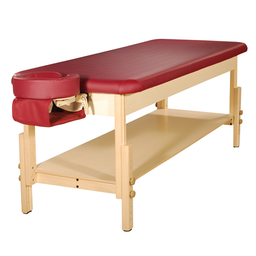 Salon Furniture Massage Table Wooden Frame Leg Massage Bed