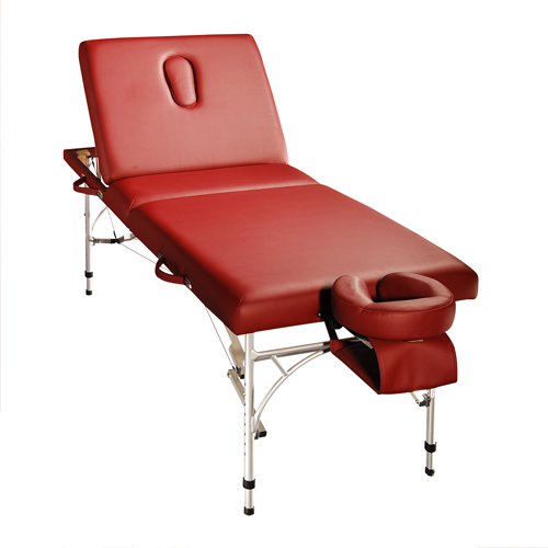 Portable Aluminium Massage Bed Spa Massage Table With Backrest