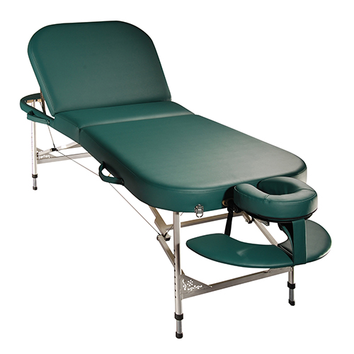 Vigor Invito Spa Massage Table With Backrest Aluminum Bed Leg