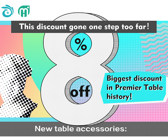 Discount Sale for Our Multifunctional Premier Table