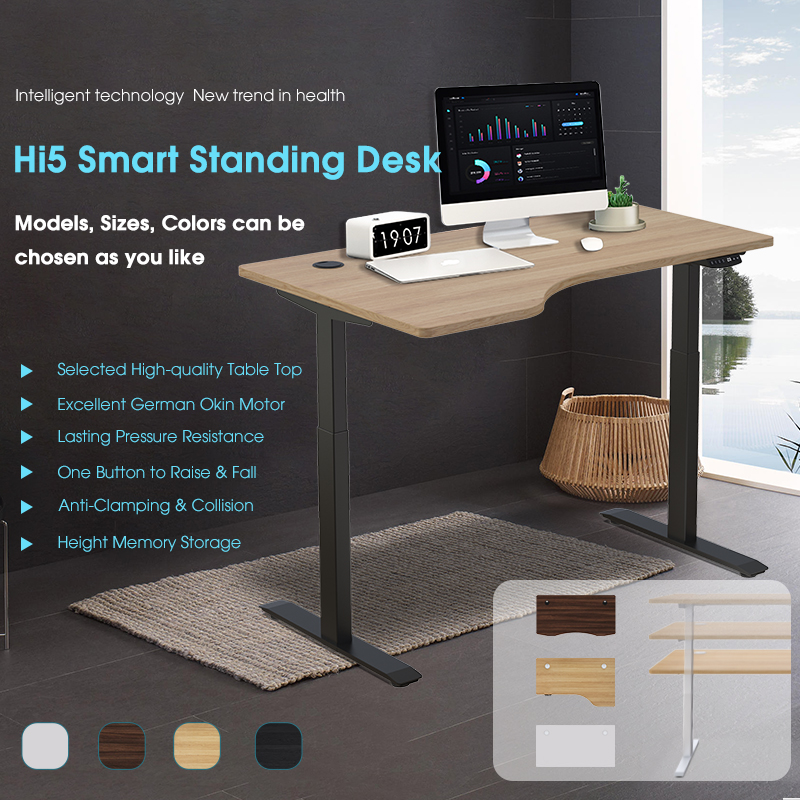 Hi5 Smart Standing Desk Intelligent，Technology New Trend In Health