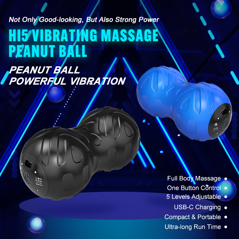New Product Launch! Hi5 Vibrating Massage Peanut Ball-Chic and Powerful