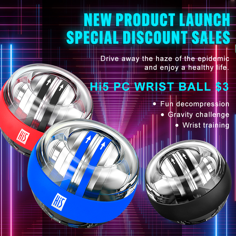 New Product Launch! PC Wrist Ball