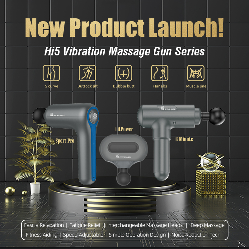 New Product Launch！Vibrating Massage Gun Fatigue Relief Pain Releasing  Fat Loss