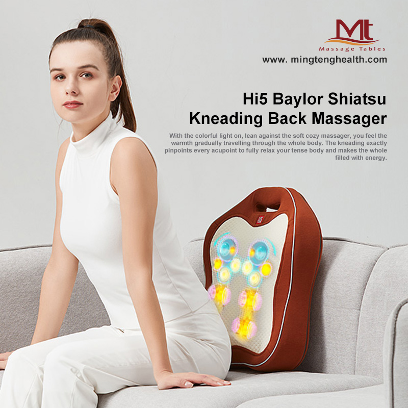 New Product Launch! Hi5 Baylor Shiatsu Kneading Back Massager