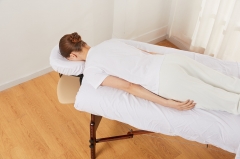 Universal-Size Microfiber Massage Table 3pcs Cover Set