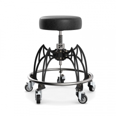 Dracula Vlad II Tattoo Stool with Backrest