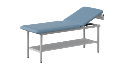 CLINIC-1 SERIES STEEL CONSTRUCTION TREATMENT TABLES WITH FULL SHELF