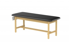 CLINIC-2 SERIES HARDWOOD LEG SUPPORT TREATMENT TABLES FLAT TOP