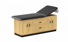 Cabinet Style Treatment Table with 2 Drawers & 4 Doors