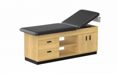 Cabinet Style Treatment Table with 2 Drawers & 2 Doors