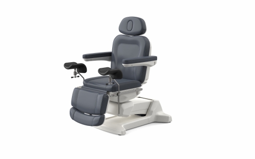 Luco-341B Electric Exam Chair OB GYN Gynecology Swivel Chair with Stirrups