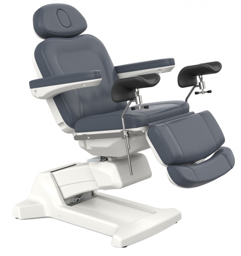 Luco-341B Electric Exam Chair OB GYN Gynecology Swivel Chair with Stirrups