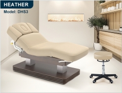 Heather Dual Tower Powerlift Spa Treatment Tabe Electric Beauty Spa Bed