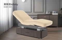 Infinity Salon Double Columns Electric Spa Bed Medical Treatment Table