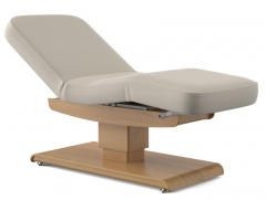 Olivia Single Column Flat Electric Lift Massage Bed Spa Treatment Table