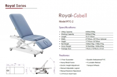 Royal Cabell 3-Section Electric Treatment Table