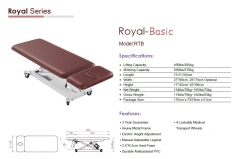 Royal Basic Electric Examination Table Treatment Bed