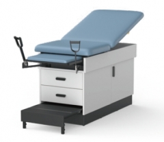 Clinic3-2115 GYN Exam Table Family Practice Exam Table With Stirrups/Storage Drawer