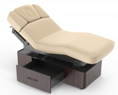 Infinity Salon Spa Treament Table Fully Electric Lift Massage Table with Door Storage