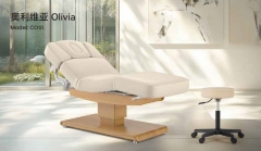Olivia Salon Top Electric Medi Spa Treatment Table with Rotatable Front Armrest