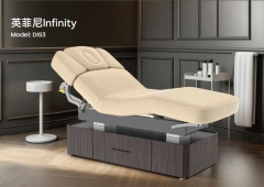 Infinity Salon Spa Treament Table Fully Electric Lift Massage Table with Door Storage