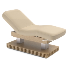 Heather Dual Tower Electric Lift Massage Bed Powerlift Facial Bed Esthe