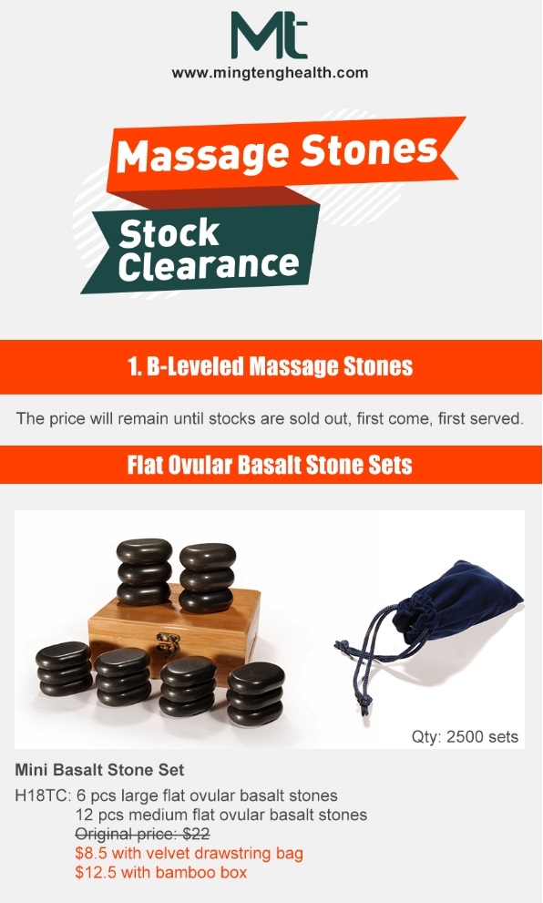 MT Massage Stones Stock Clearance