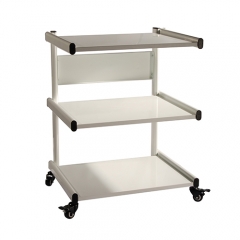 3- Shelf Metal Trolley Barber