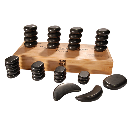 33Pcs Fat Reduction Massage Stone Set | Essential Massage Stones Set