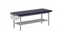 CLINIC-1 SERIES STEEL CONSTRUCTION TREATMENT TABLES WITH FULL SHELF