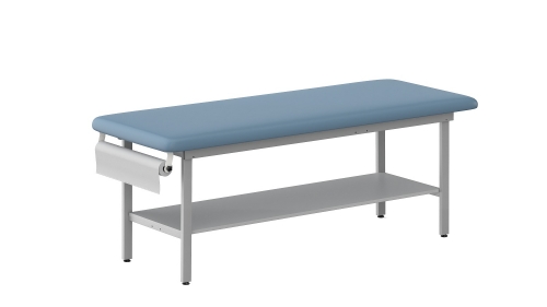 CLINIC-1 SERIES STEEL CONSTRUCTION TREATMENT TABLES WITH FULL SHELF