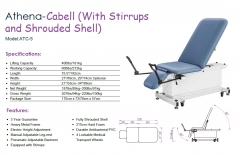 Athena-Cabell Hi-Lo Exam Table Shrouded Base Treatment Table