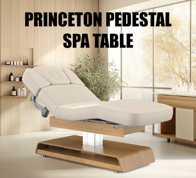 Priceton Electric Spa Treatment Table Salon Massage Bed Couch
