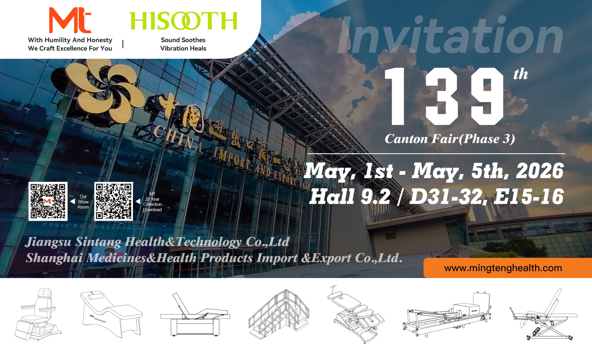 139th Canton Fair China Import and Export Invitation from Sintang