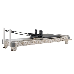 EcoBalance Series Artistic Fireproof Finishes Pilates Reformer Core Bed, China Manufacturer Supply, Professional Studio Home Pilates Training Machine Complete Accessories