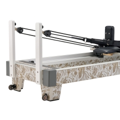 EcoBalance Series Artistic Fireproof Finishes Pilates Reformer Core Bed, China Manufacturer Supply, Professional Studio Home Pilates Training Machine Complete Accessories