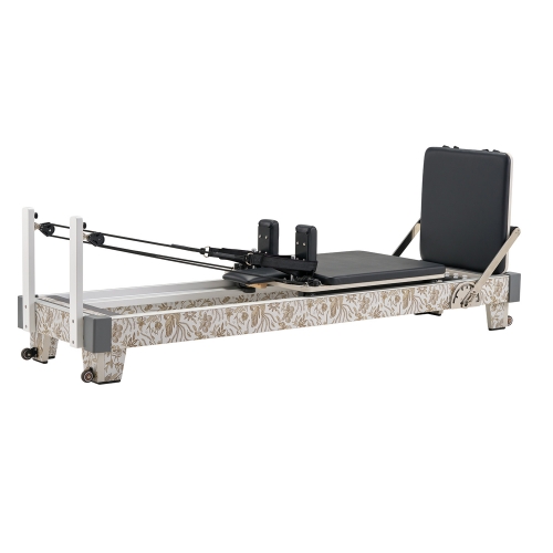 EcoBalance Series Artistic Fireproof Finishes Pilates Reformer Core Bed, China Manufacturer Supply, Professional Studio Home Pilates Training Machine Complete Accessories