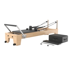 Made In China Fixed Rubber Wood Pilates Core Bed, OEM Custom Design Wooden Pilates Machine For Gym Wholesale Business