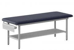 CLINIC-1 SERIES STEEL CONSTRUCTION TREATMENT TABLES WITH FULL SHELF